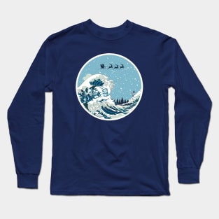 The Great Wave Off The North Pole Long Sleeve T-Shirt